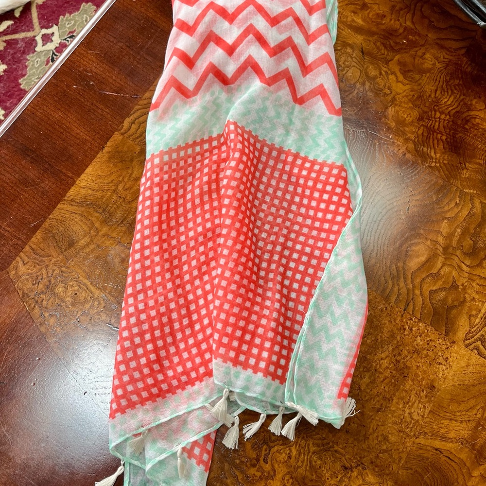 Colorful Patterned Scarves Set - Picture 2 of 4